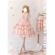 Strawberry Witch Rabbit In The Rose Garden Skirt, JSK and One Piece(Full Payment Without Shipping)